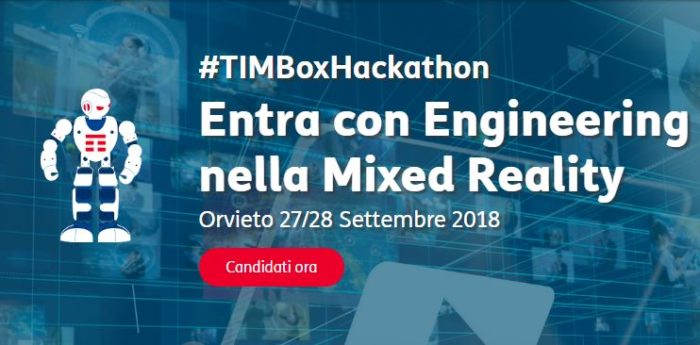 Tim: partono le iscrizioni per il #TIMBoxHackathon 2018