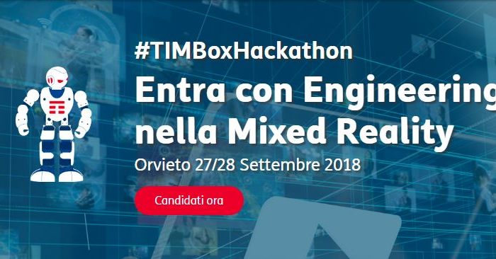Tim: partono le iscrizioni per il #TIMBoxHackathon 2018