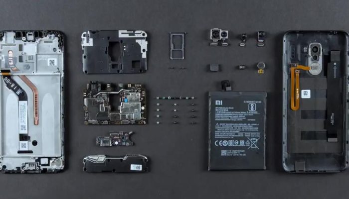 xiaomi pocophone f1 teardown