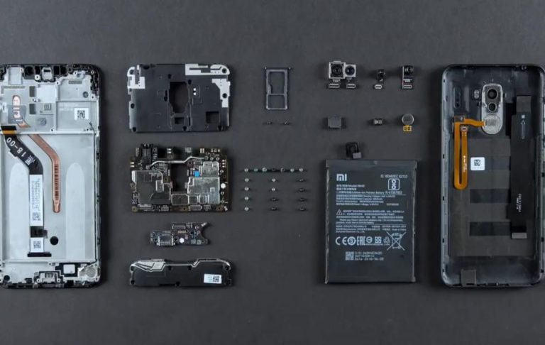 xiaomi pocophone f1 teardown