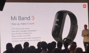Xiaomi Mi Band 3