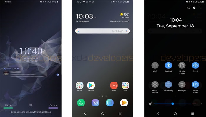 Android Pie con Samsung Experience 10