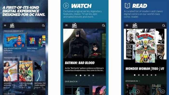 DC Universe app Android