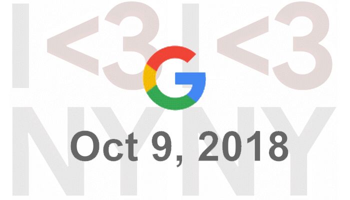 Google Pixel 3 e Pixel 3 XL, la presentazione il 9 ottobre