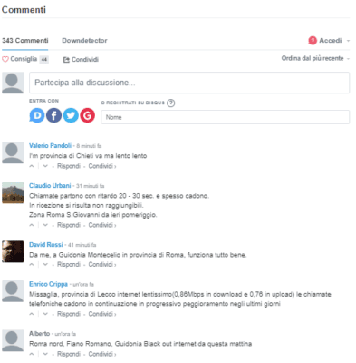 Ilaid non funziona commenti