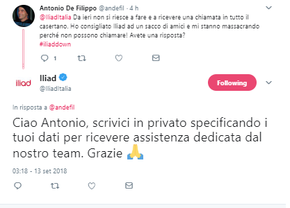 Iliad assistenza Italia