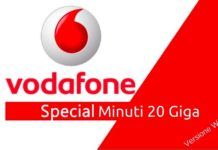 Vodafone Special Minuti 20 GB winback