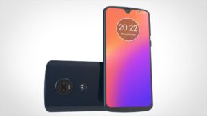 Motorola Moto G7 blu render