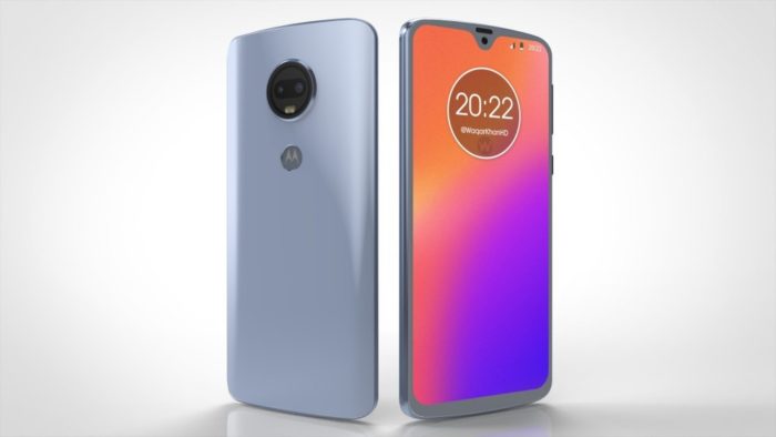Motorola Moto G7 render