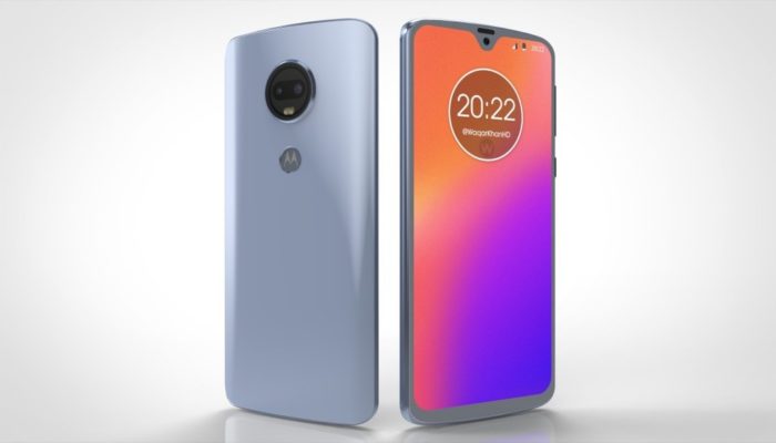 Motorola Moto G7 render