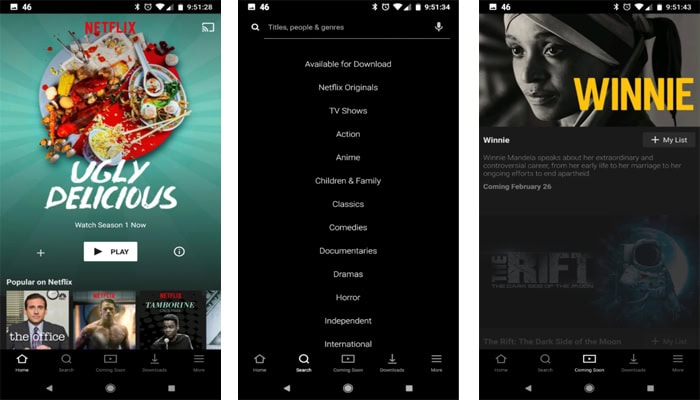Netflix per Android si aggiorna