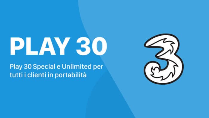 3 Italia Play 30 Special
