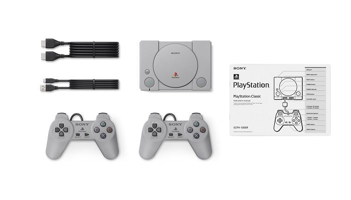 PlayStation Classic, la confezione