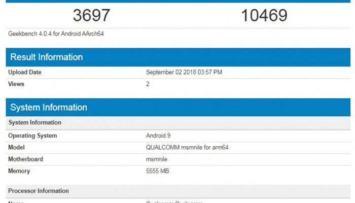 Qualcomm Snapdragon 855, benchmark