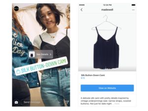 Instagram: arriva Shopping in Stories, il nuovo negozio personalizzato per gli utenti