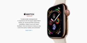 Apple: ufficiale la nuova serie Watch Series 4, prezzo contenuto e nuove funzionalità