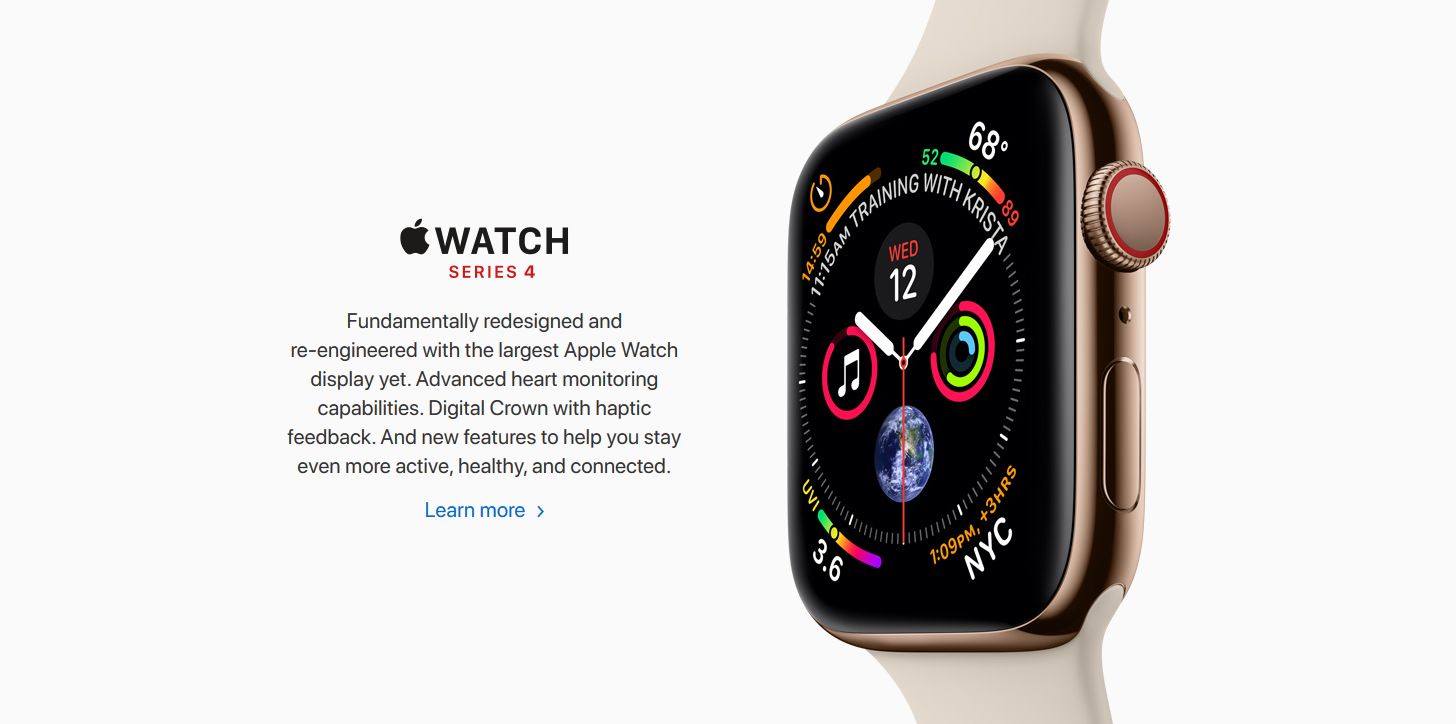 Apple: ufficiale la nuova serie Watch Series 4, prezzo contenuto e nuove funzionalità Apple: ufficiale la nuova serie Watch Series 4, prezzo contenuto e nuove funzionalità