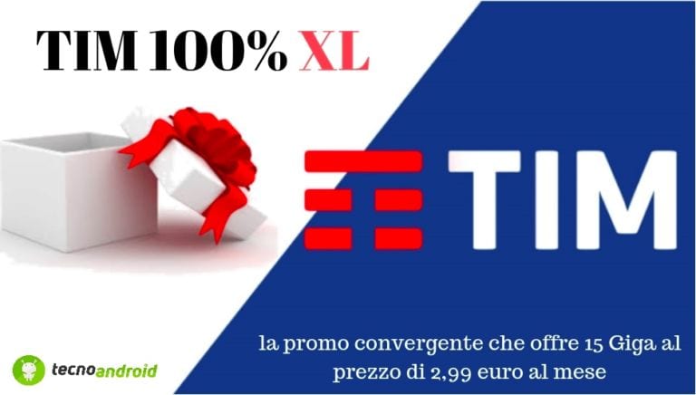 TIM 100% XL l'offerta convergente