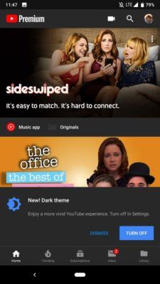 Youtube Dark Theme