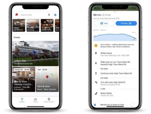 aggiornamento Google Maps 4.57 iOS novità