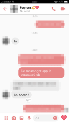 aggiornamento chat facebook messenger
