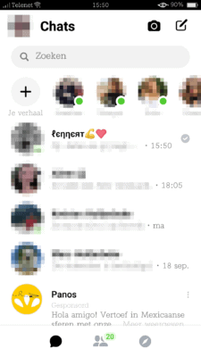 aggiornamento facebook Messenger