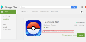 app Android non compatibile play store