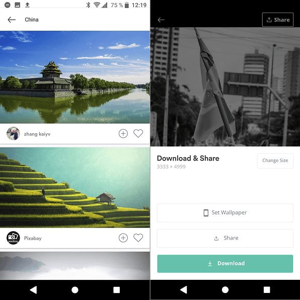 app Pexels Android