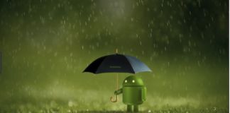 app widget meteo Android