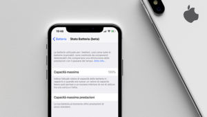 batteria iPhone iOS 12