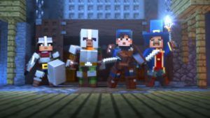 Minecraft: arriva a breve la nuova modalità "Dungeons" fino a 4 giocatori