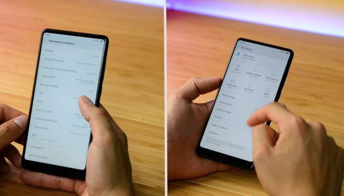 Xiaomi Mi Mix 2 e 2S