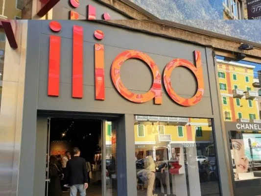negozio Iliad milano centro