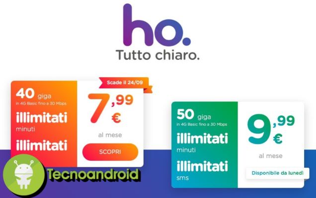 passa a ho mobile 50 GIGA