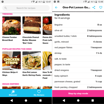 tasty app play store