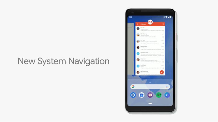 Pixel 3, la navigazione si basa sulle gesture e questo è il futuro di Android