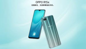 OPPO R15x presentato