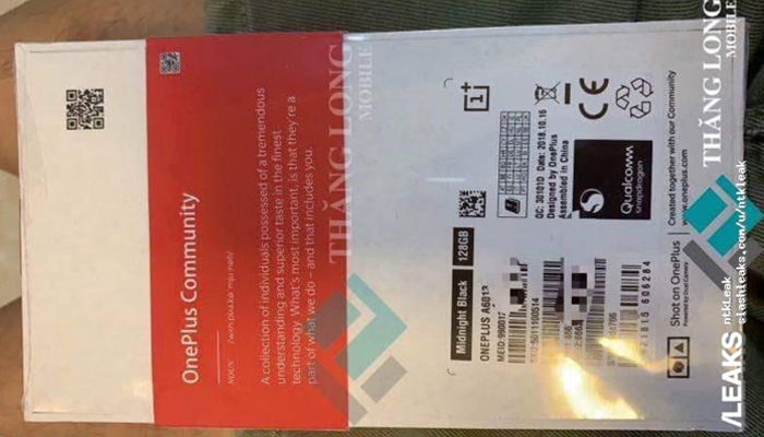 OnePlus 6T, la confezione