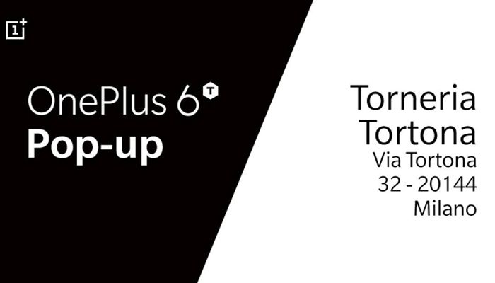 OnePlus 6T, in vendita a Milano in anteprima