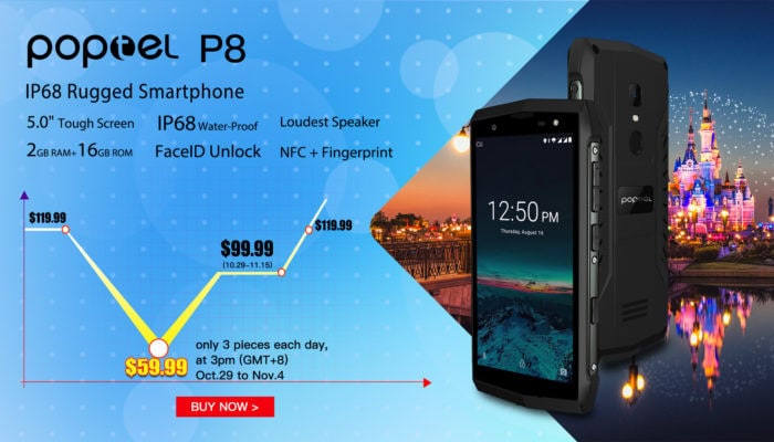 Poptel P8