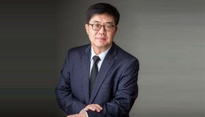 Presidente e CTO di LG, I.P. Park, al CES 2019