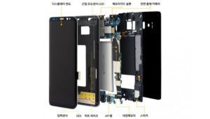 Samsung Galaxy S10, la scheda madre
