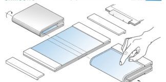 Samsung, il brevetto di un tablet pieghevole