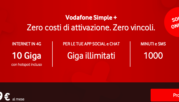 Vodafone Simple Plus