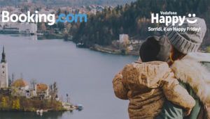 Vodafone Happy Friday regala un rimborso premio su Booking