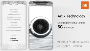 Xiaomi Mi MIX 3, i teaser