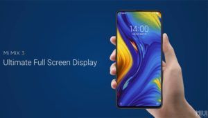 Xiaomi Mi MIX 3