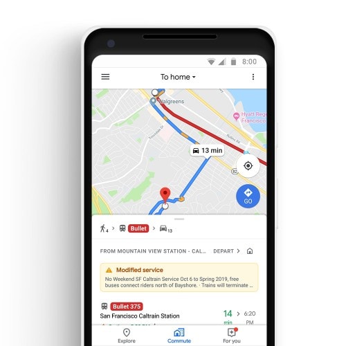 aggiornamento google maps traffico