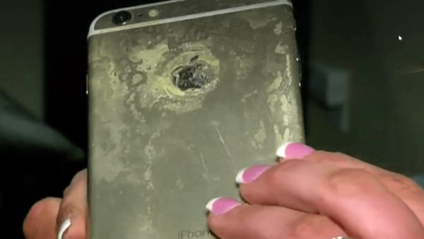 batteria iPhone 6 esplosa