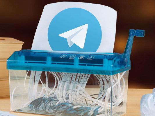 distruzione account Telegram